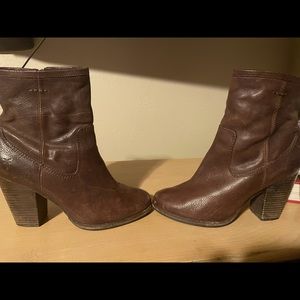 Gently used Frye booties.